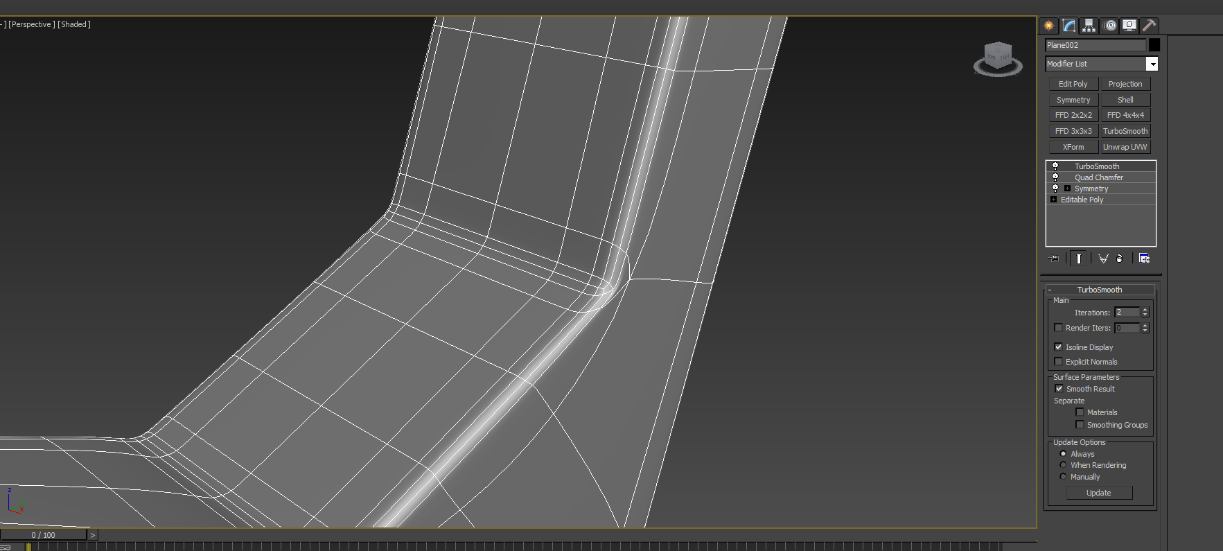 моделирование кресла 3ds max