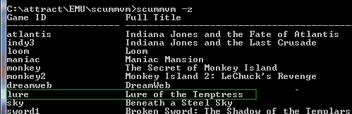 scummvm could not find game android