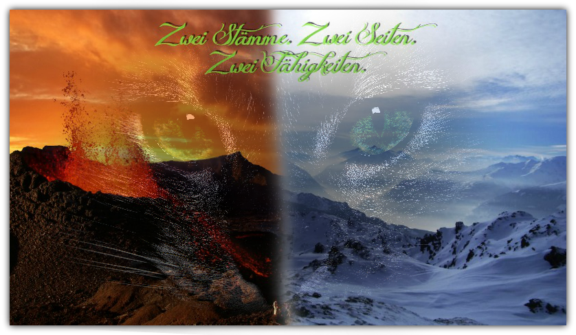 Zwei Stämme. Zwei Seiten.