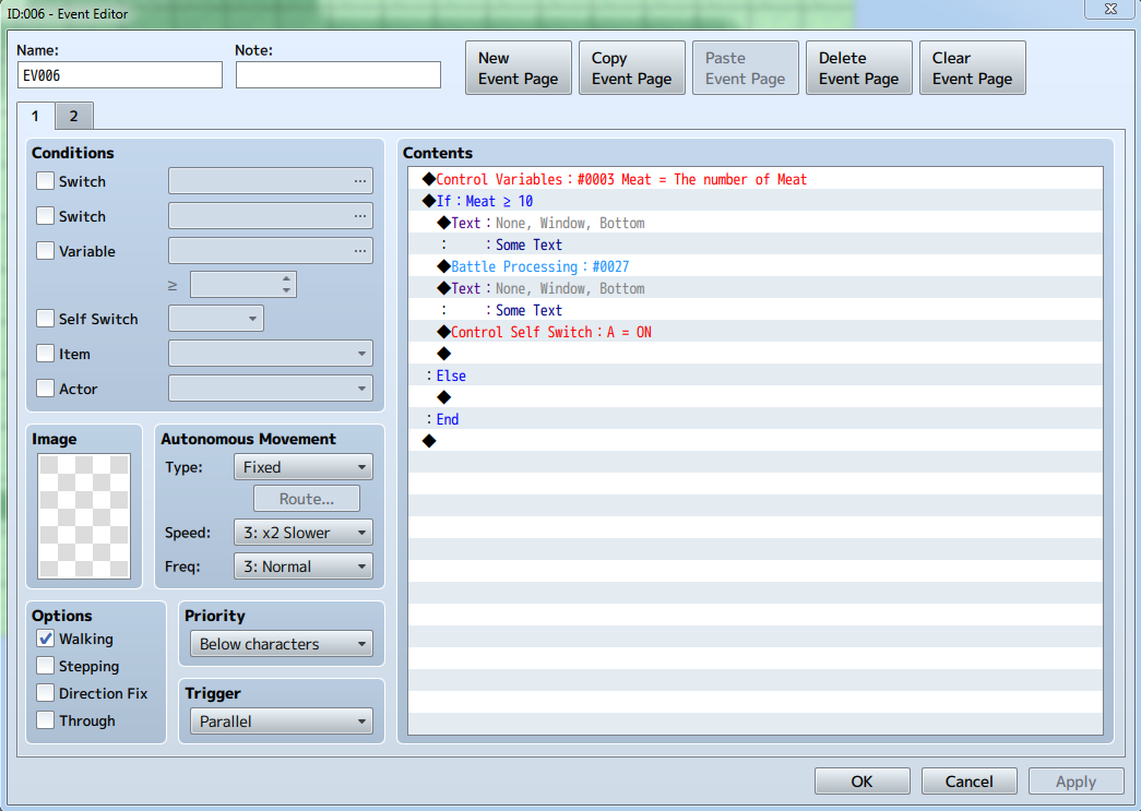 Variables and self switches | RPG Maker Forums