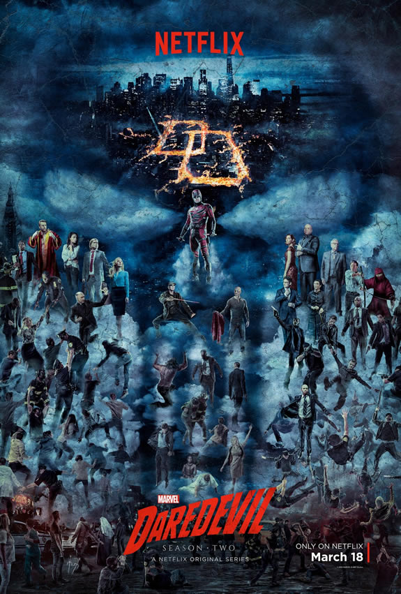 Daredevil: Trailer, Poster und Nertflix-Release zur 2. Staffel!