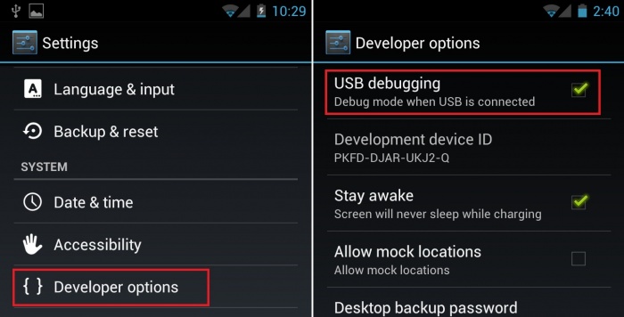 Cara Mengakifkan Developer Mode Di Android 4 0 Keatas