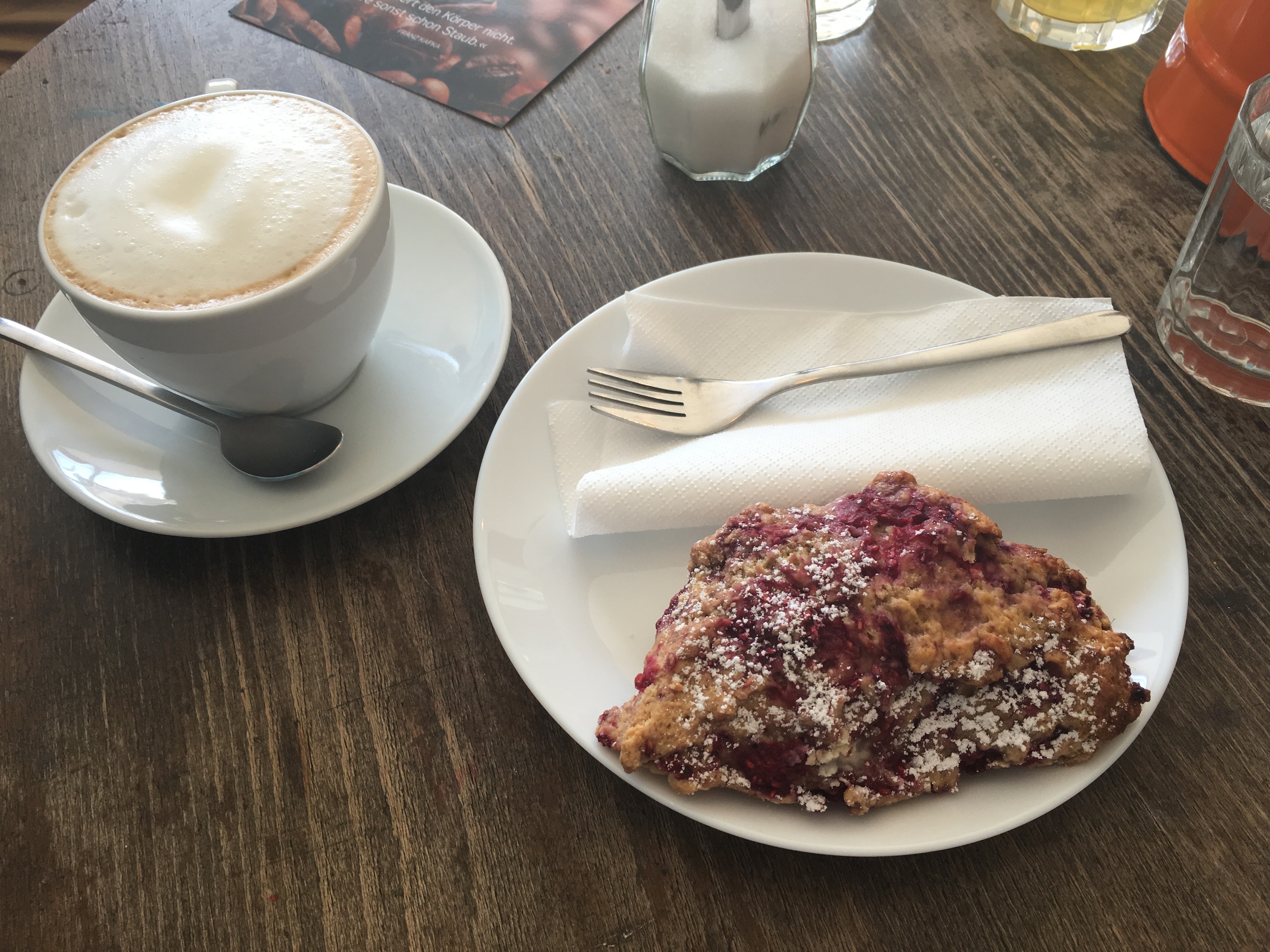 berry scone