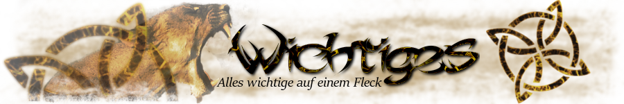 Wichtiges