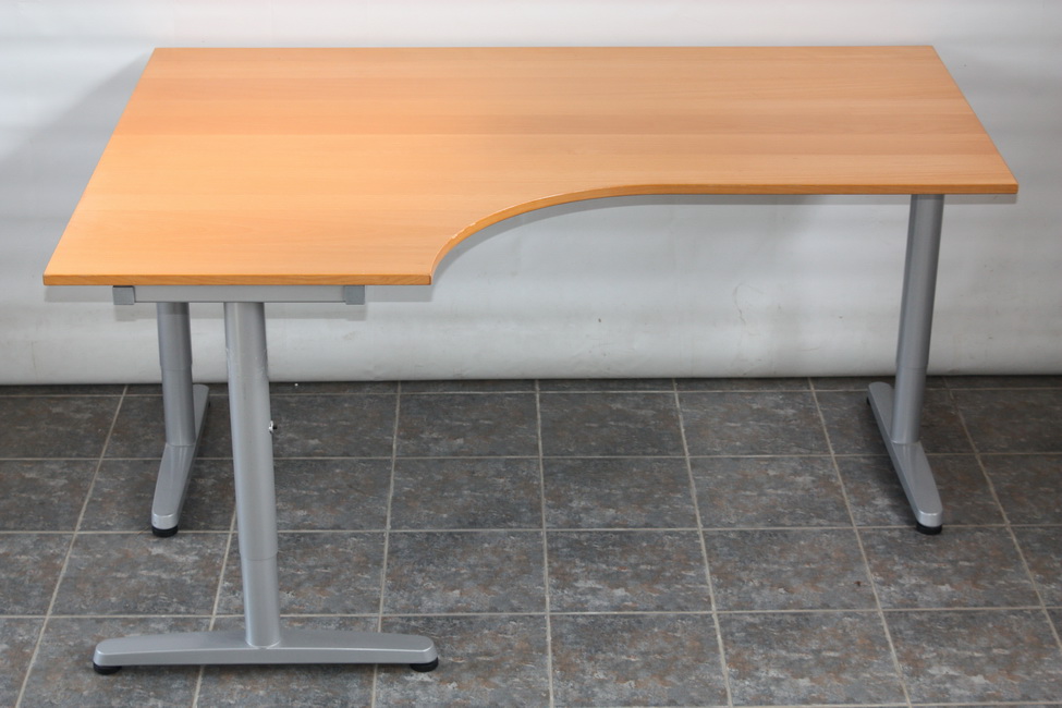 Ikea GALANT sarok íróasztal asztal állítható lábak
