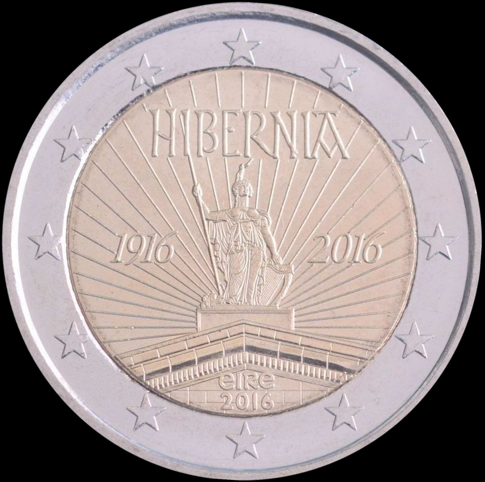 2 Euro Gedenkmünze Irland 2016 "Hibernia" eBay