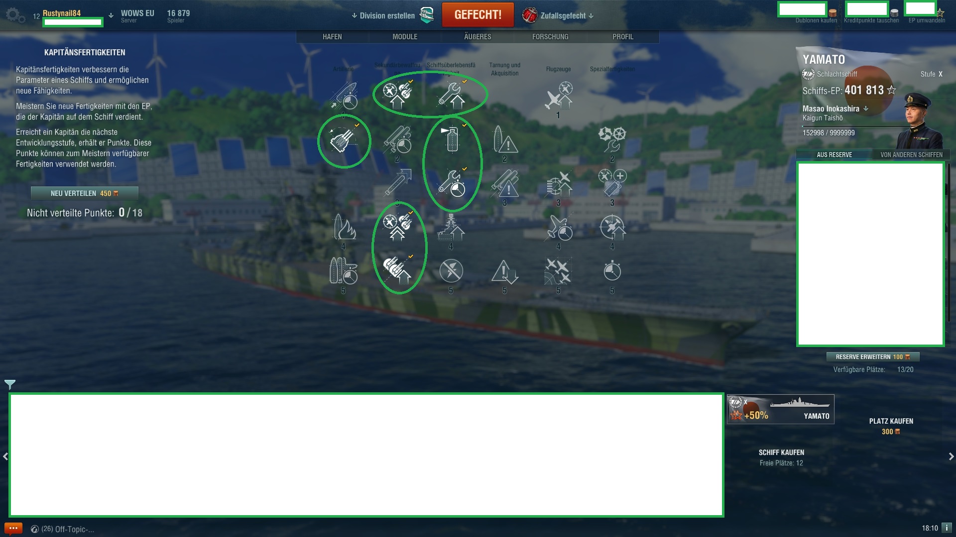 Sekundärgeschütze und Flak