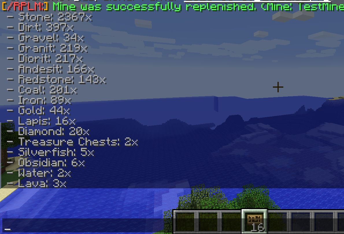 Replenishing Mines | SpigotMC - High Performance Minecraft Software