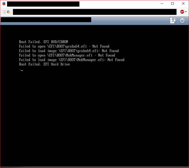 Grub2 U EFI Boot Failure After Migration From Hyper V Ask Ubuntu