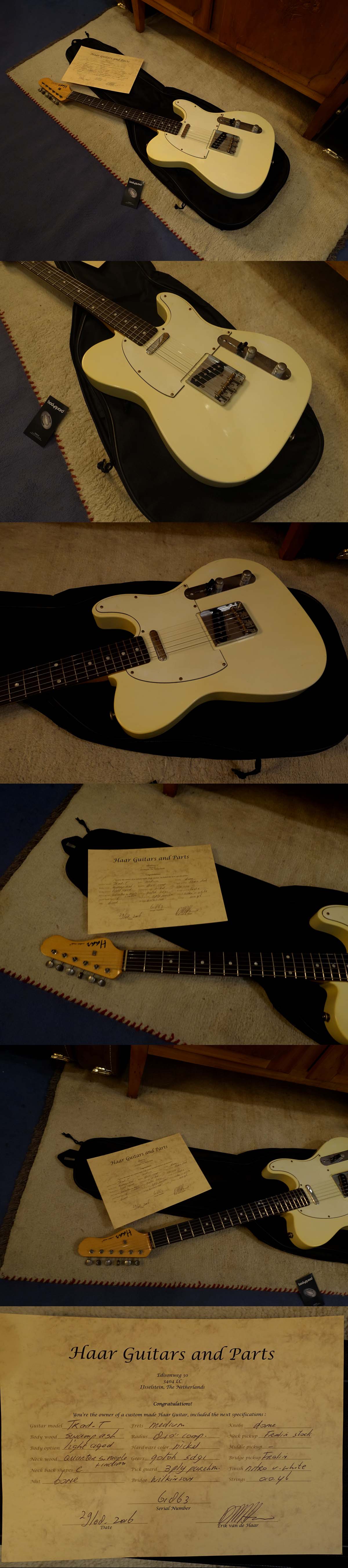 2016 haar traditional t aged vintage blonde brandnew