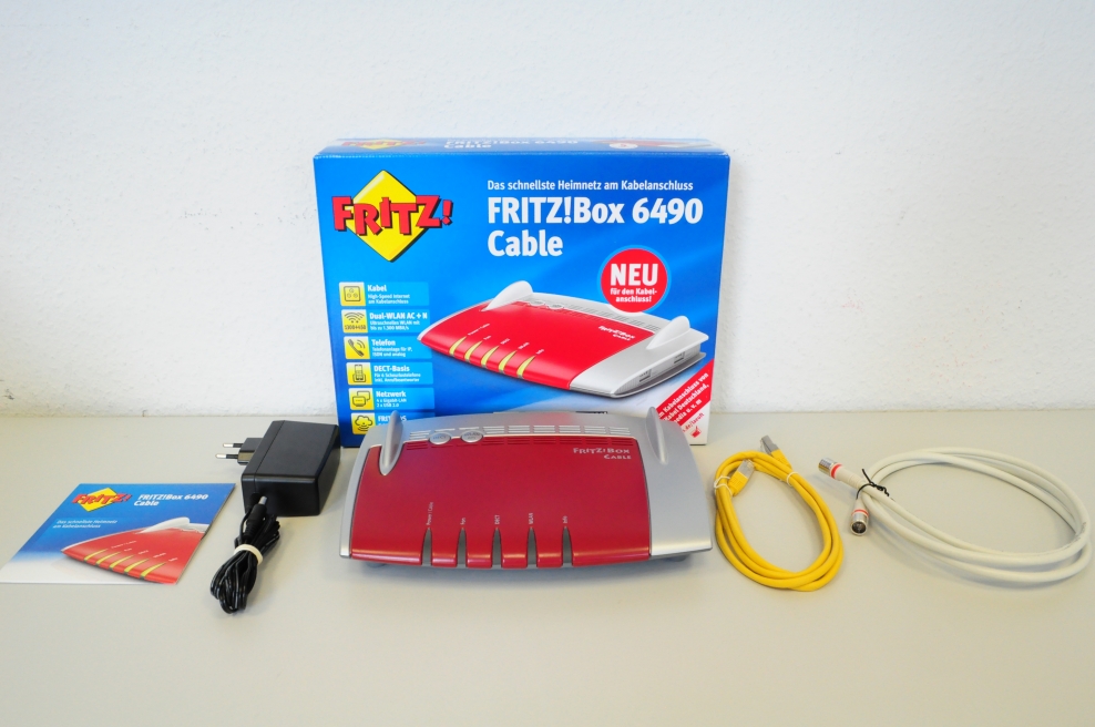Fritz Box 6490 Cable Firmware Update Manuell AVM Fritzbox 6490 Cable