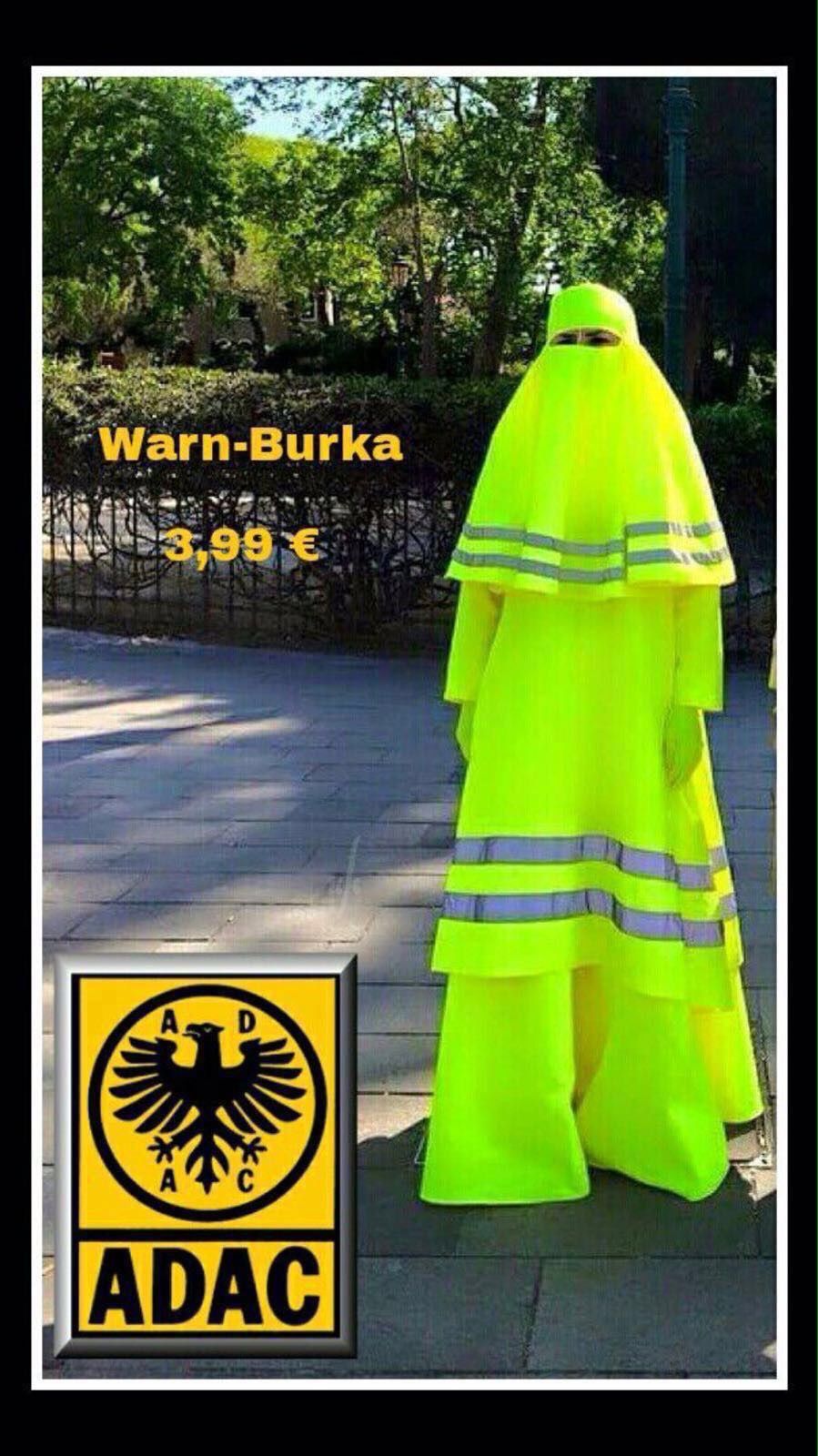 Burka Warnweste