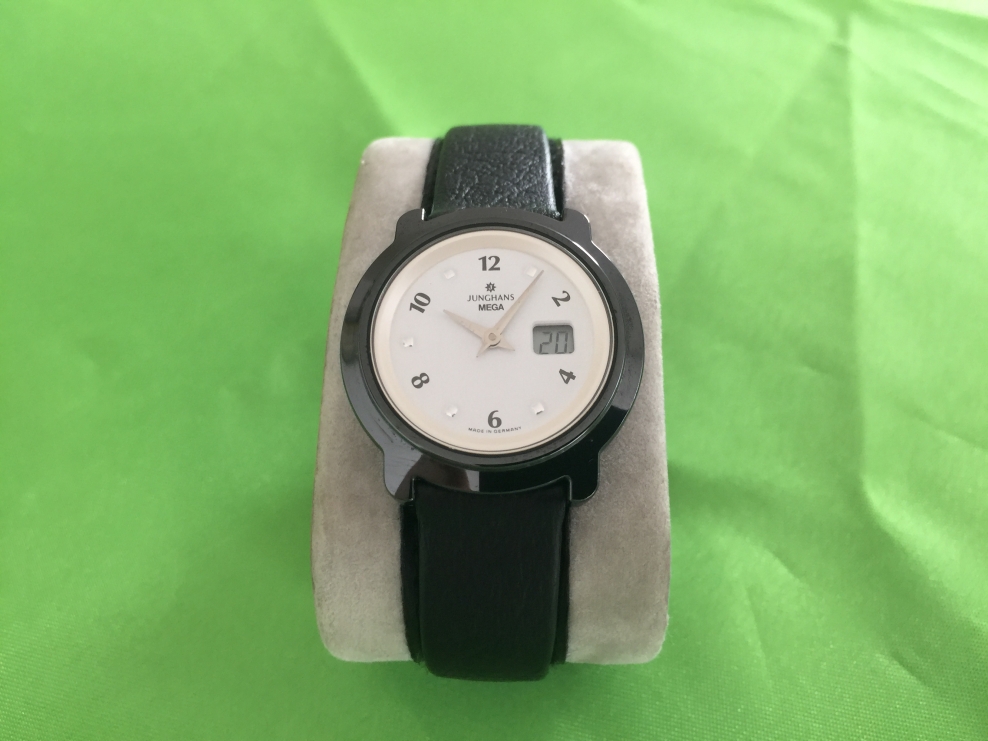 Junghans Mega Ceramic Armbanduhr Funkuhr Modell13/1716 Damenuhr eBay
