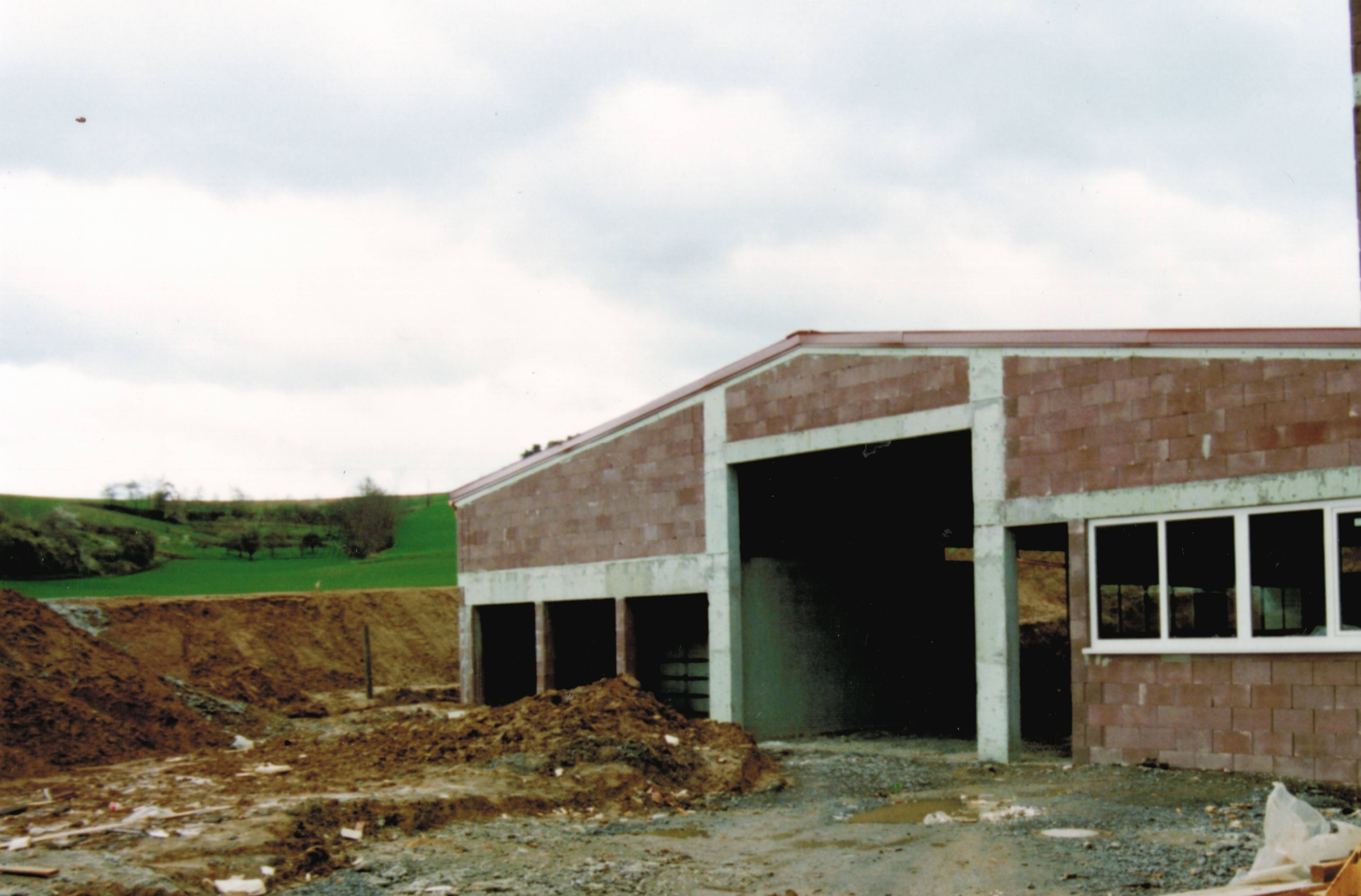 Einzel- zu Doppelgarage, kann diese Säule weg, welches Tor