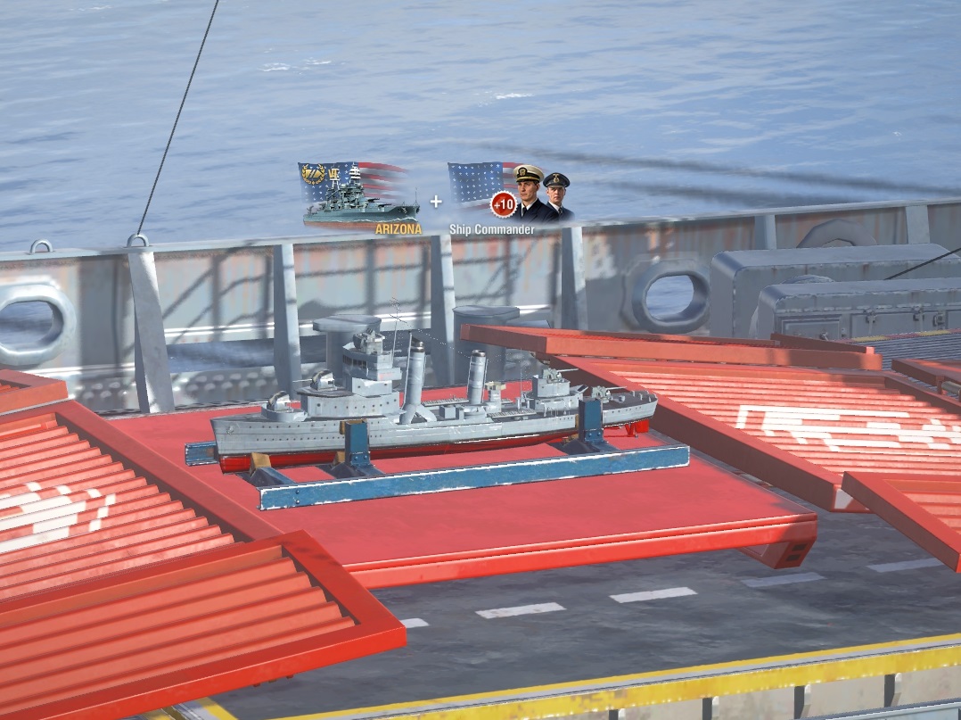 world of warships got 10 flags out of a super container