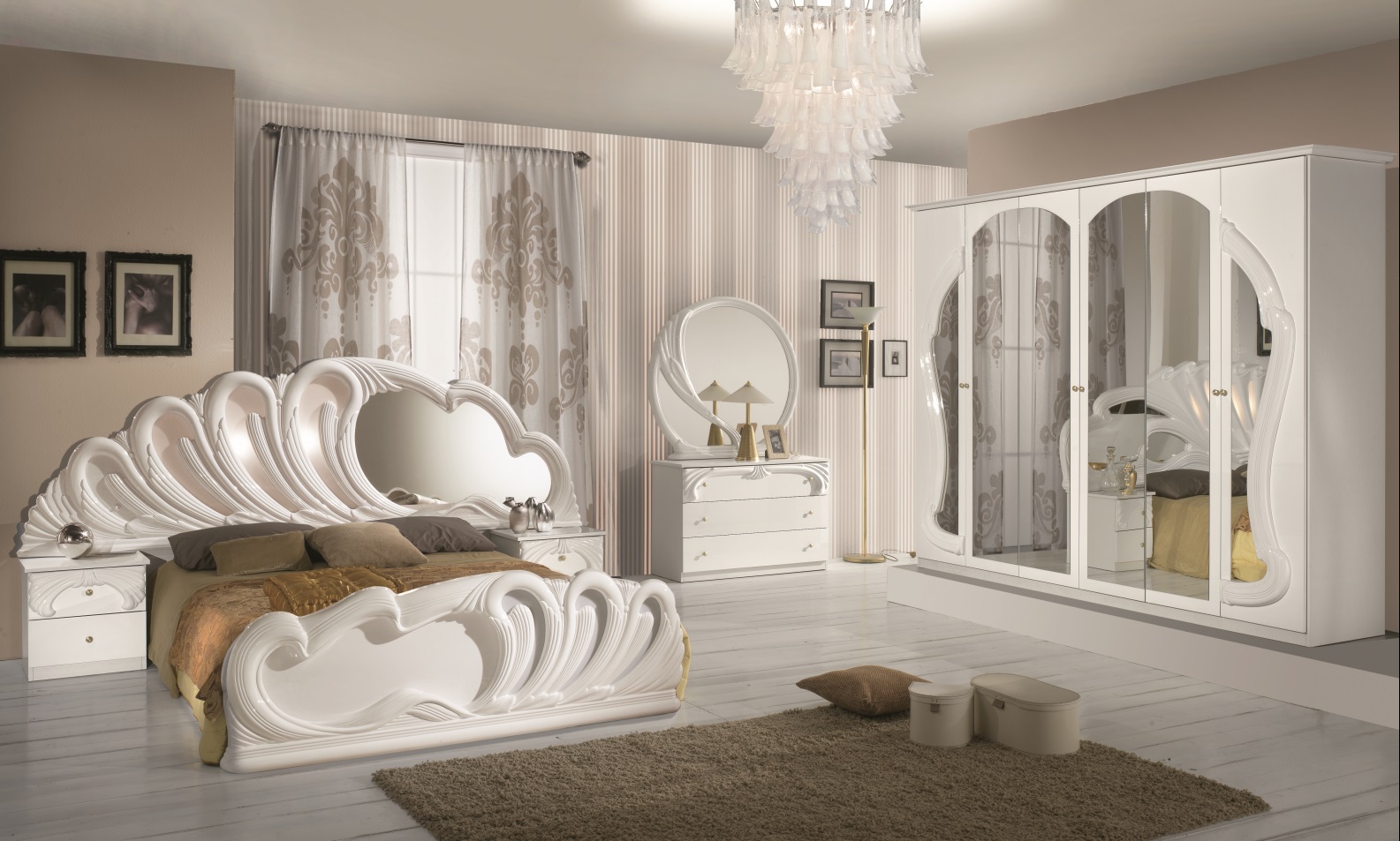 Italienische schlafzimmer 2 temiz möbel, italienische möbel ... Luxus schlafzimmer