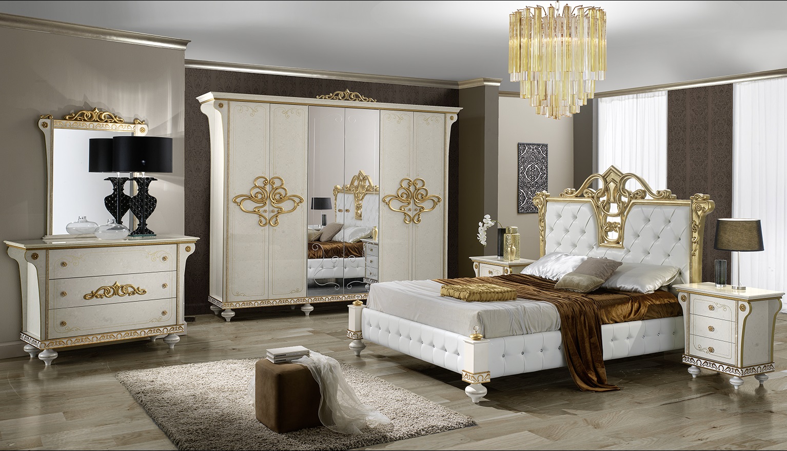 Italienische schlafzimmer 2 temiz möbel, italienische möbel ... Luxus schlafzimmer