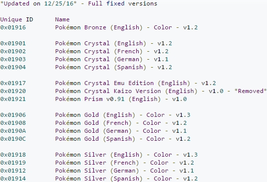 Pokemon Silver Version Cheats & Cheat Codes - Cheat Code Central