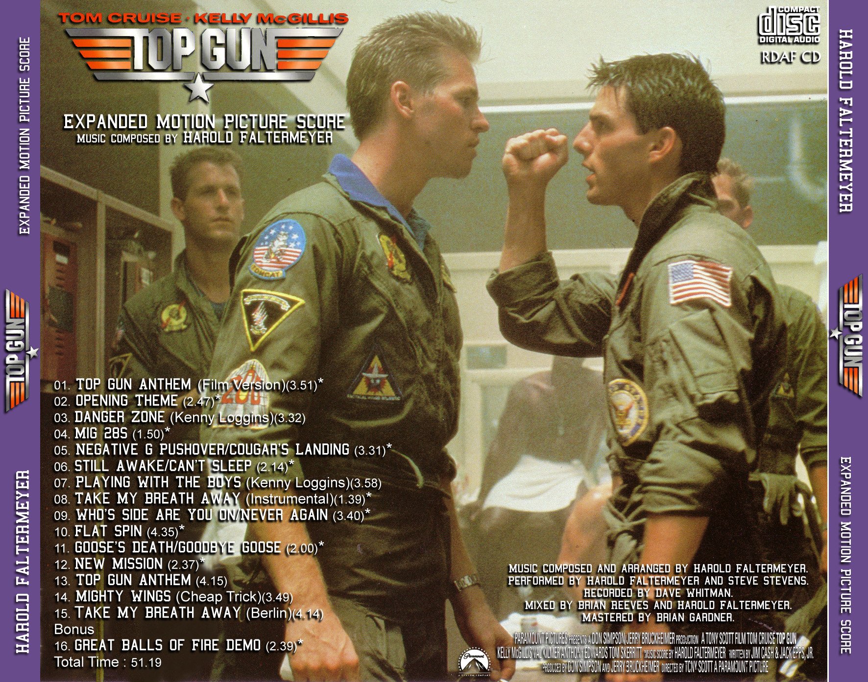 Tom Cruise Top Gun (Deluxe Edition / Expanded / Special Expanded