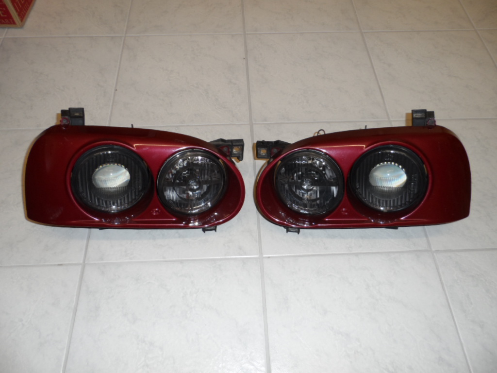 Golf MK3 Genuine Hella DE Smoked Dual Headlights GTI VR6