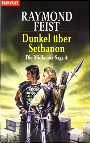 Buch Cover für Dunkel über Sethanon. Die Midkemia-Saga 04
