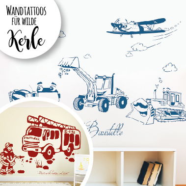 Wandtattoos für wilde Kerle