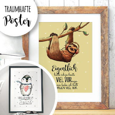 Traumhafte Poster