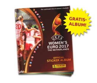 Stickeralbum Uefa Womens Euro 2017