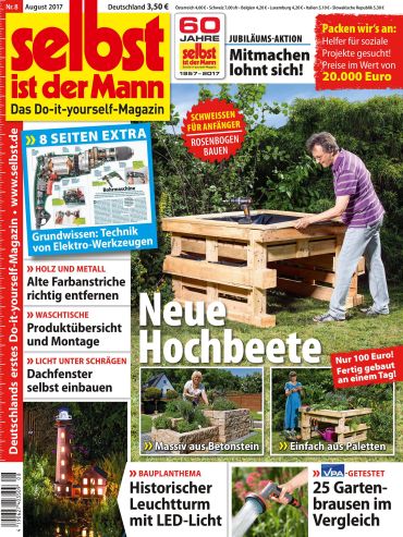 magazine Selbst ist der Mann Heimwerkermagazin August No 08 2017