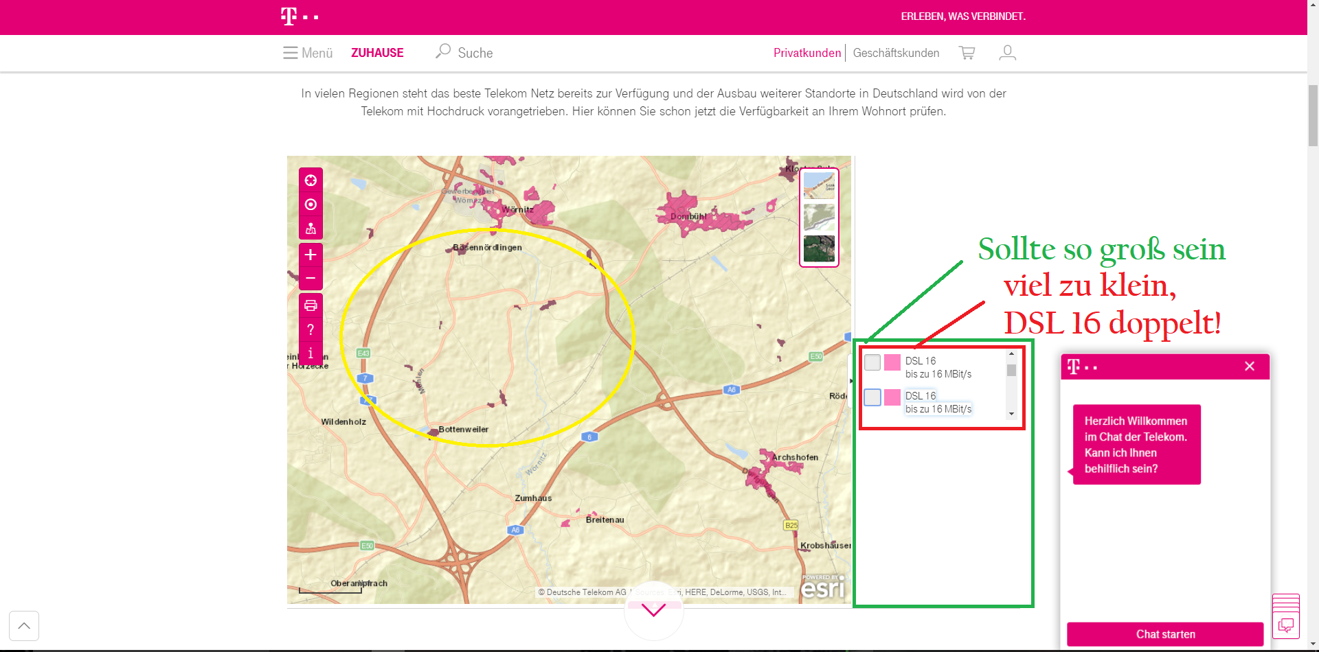 Website Telekom