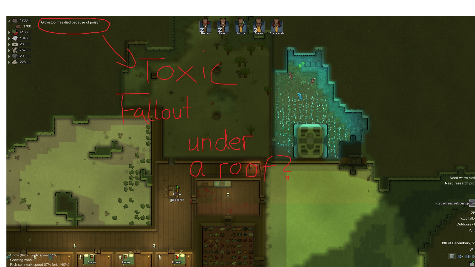Did B18 change Toxic Fallouts? : r/RimWorld