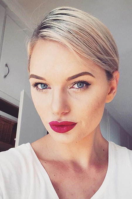 BEST Short Haircuts For Round Faces For 2018 - Style2 T