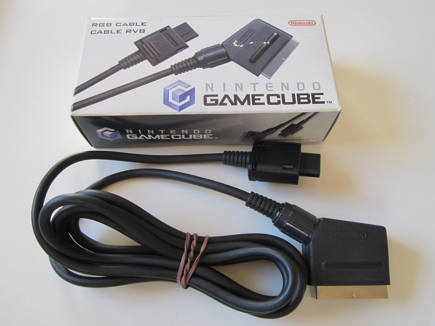 Nintendo Gamecube Original RGB Kabel official cable in OVP Box 233 eBay