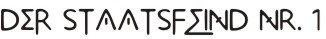 Der Staatsfeind Nr. 1