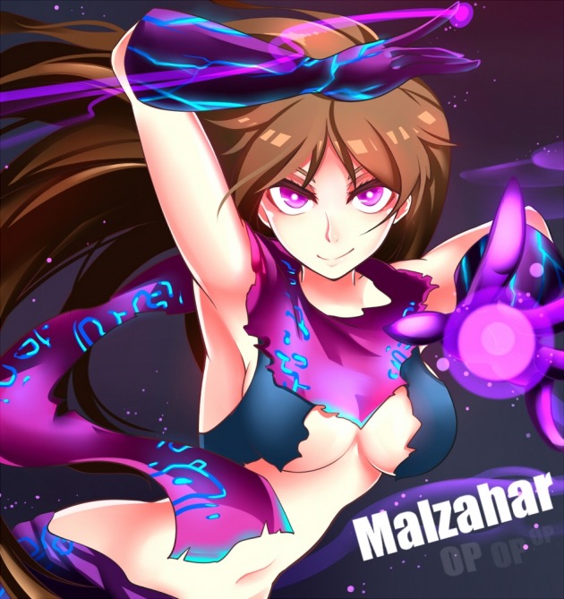 Malzahar Girl (Online Persona Contest) Minecraft Skin