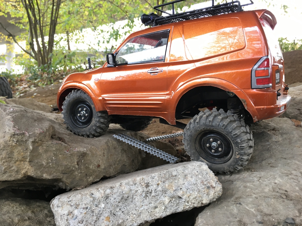 Mein Tamiya CC-01 Mitsubishi Pajero Rally/Toyota Land Cruiser - CC01 ...