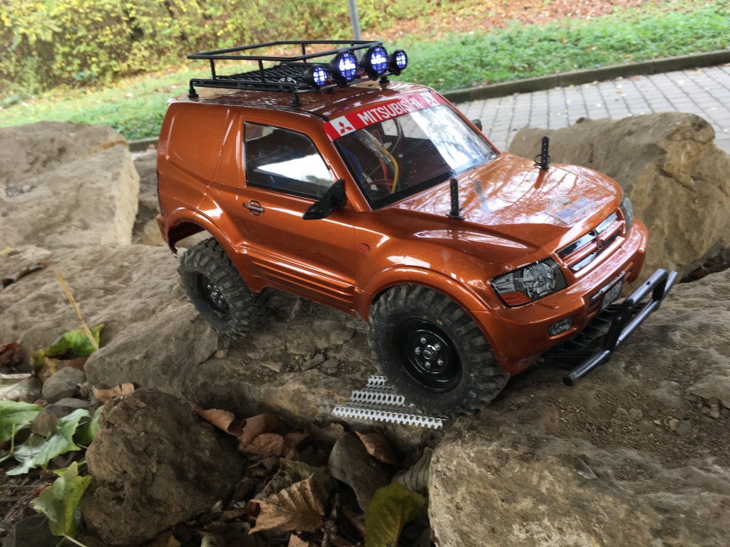Mein Tamiya CC-01 Mitsubishi Pajero Rally/Toyota Land Cruiser - CC01 ...