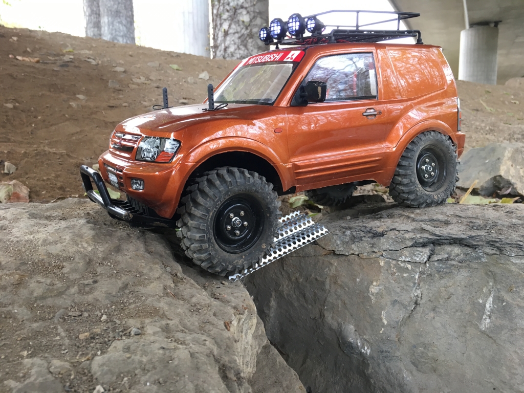 Mein Tamiya CC-01 Mitsubishi Pajero Rally/Toyota Land Cruiser - CC01 ...