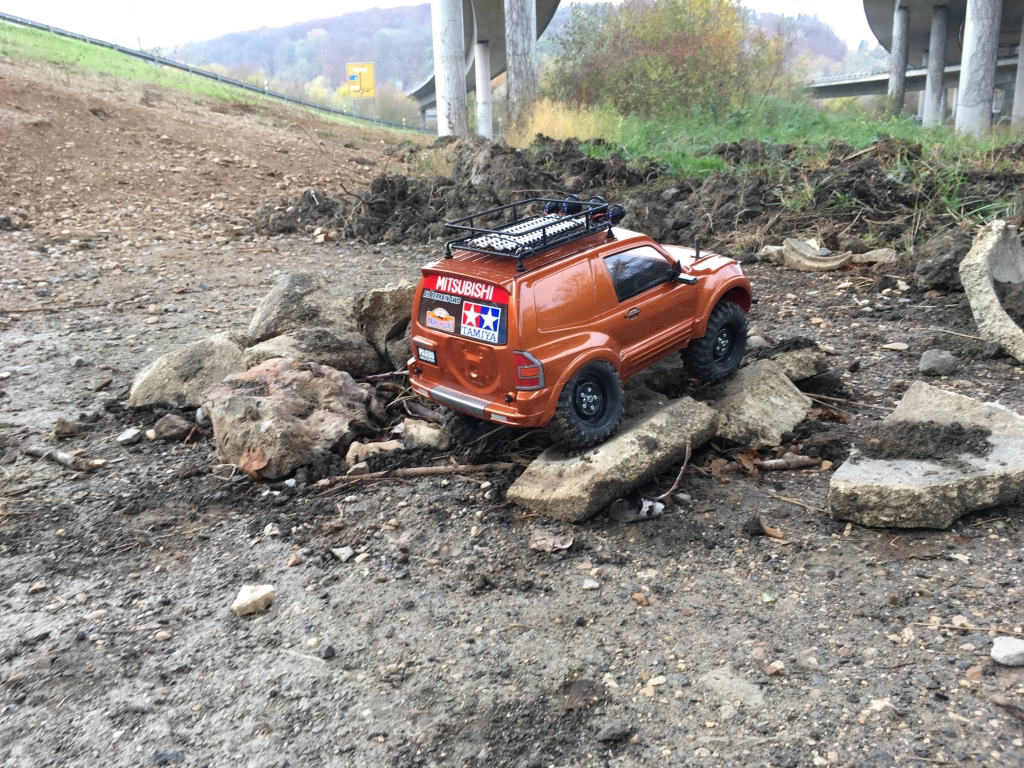 Mein Tamiya CC-01 Mitsubishi Pajero Rally/Toyota Land Cruiser - CC01 ...
