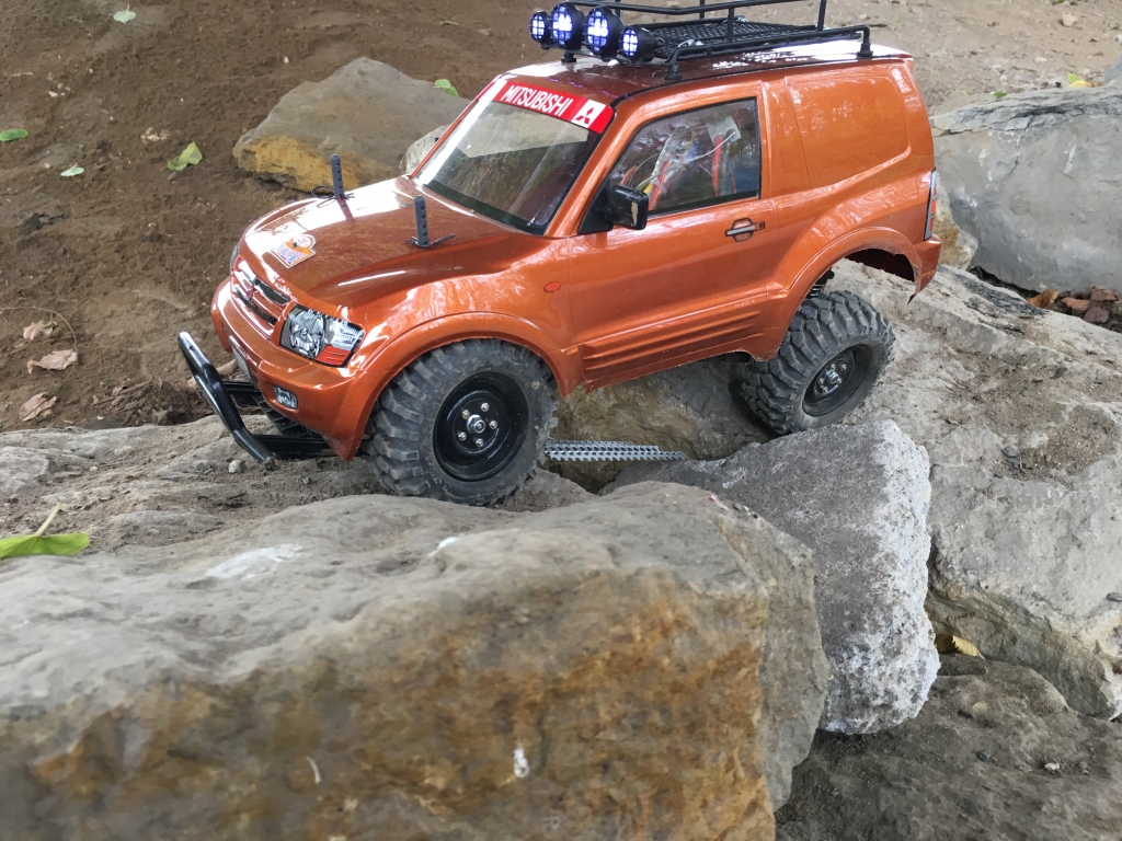 Mein Tamiya CC-01 Mitsubishi Pajero Rally/Toyota Land Cruiser - CC01 ...