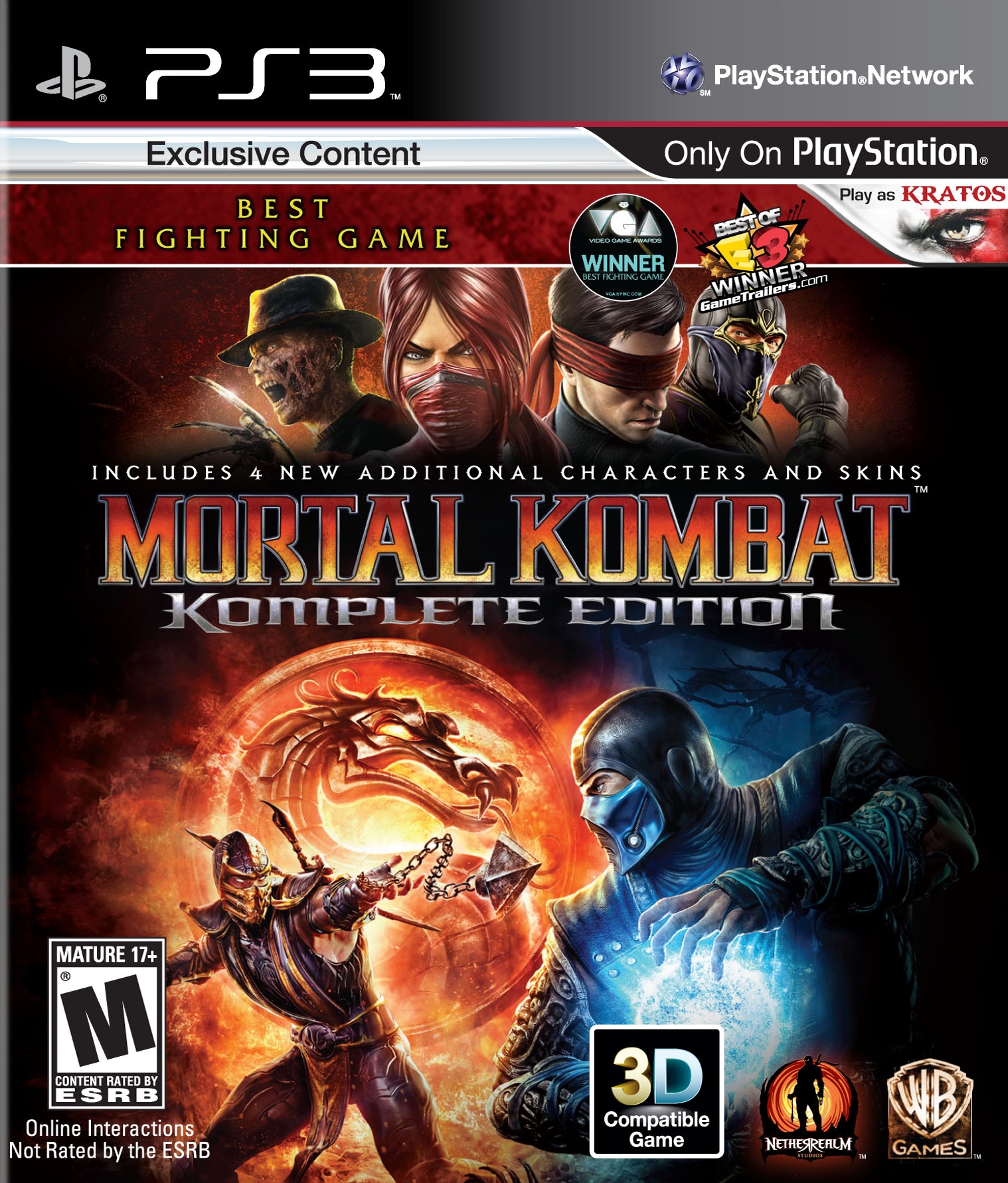 Не запускается mortal kombat komplete edition на ps3