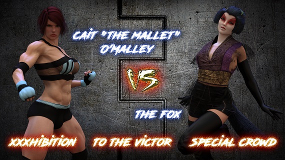 Squarepeg3D - The F.U.T.A. - Season 01, Match 01 - Cait O Malley vs The Fox