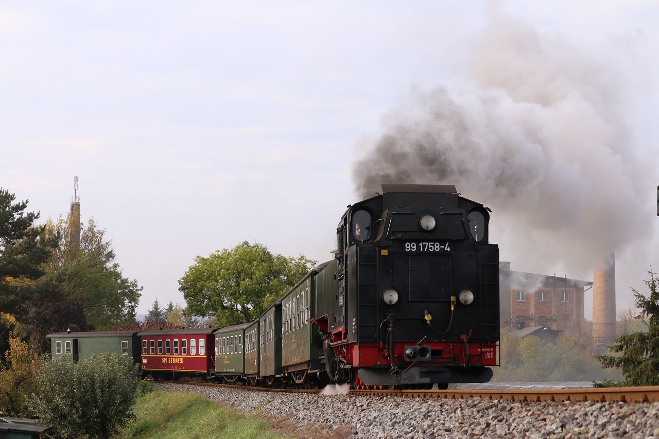 99 1758-4 der Zittauer Schmalspurbahn