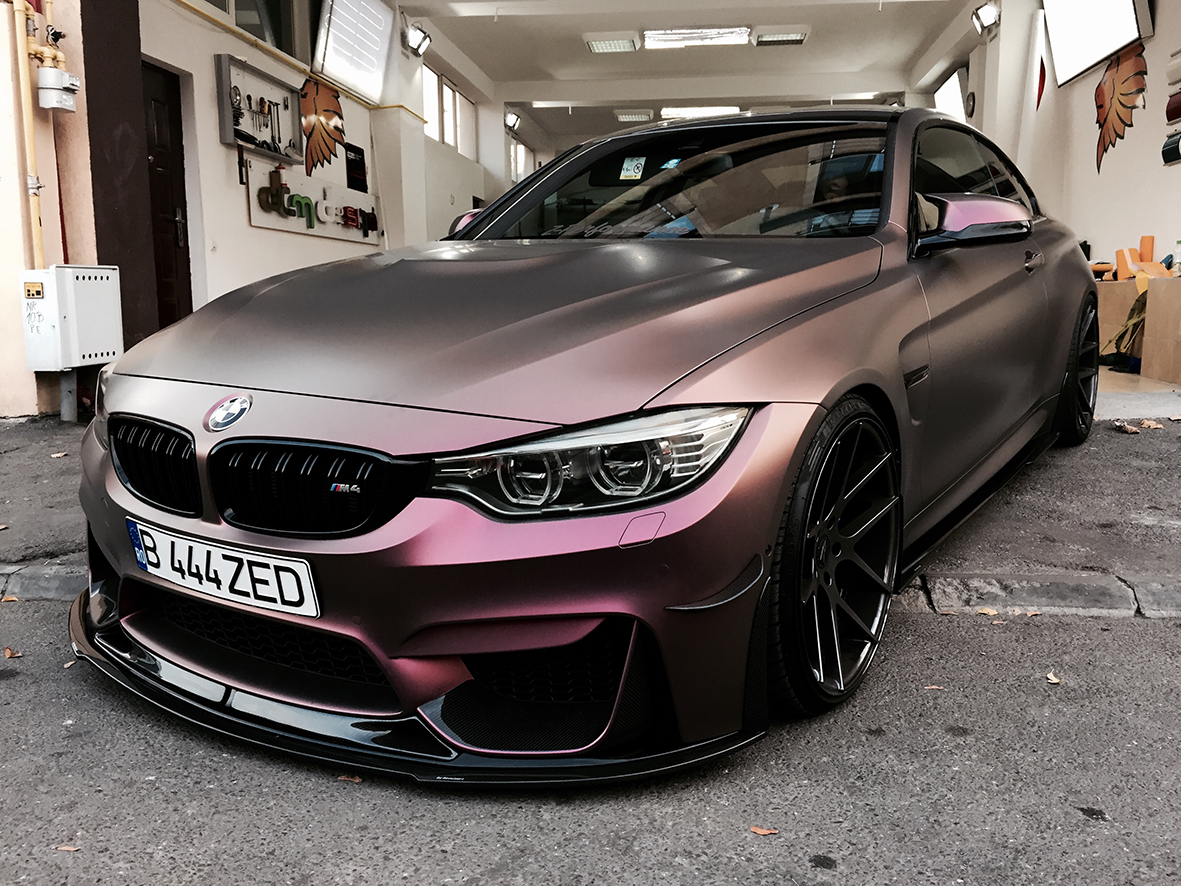 BMW f82 m4 Matte Purple