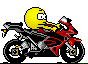 smiley rotes Mopped