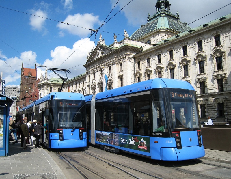 Tram in München 2014
