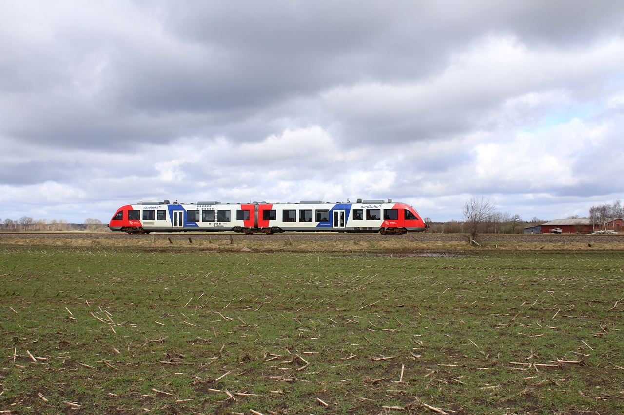 nordbahn VT 2.72 bei Wasbek