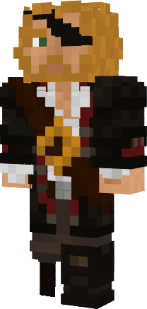They call him: &quot;Peg leg Jim, the turtle slayer&quot; Minecraft Skin