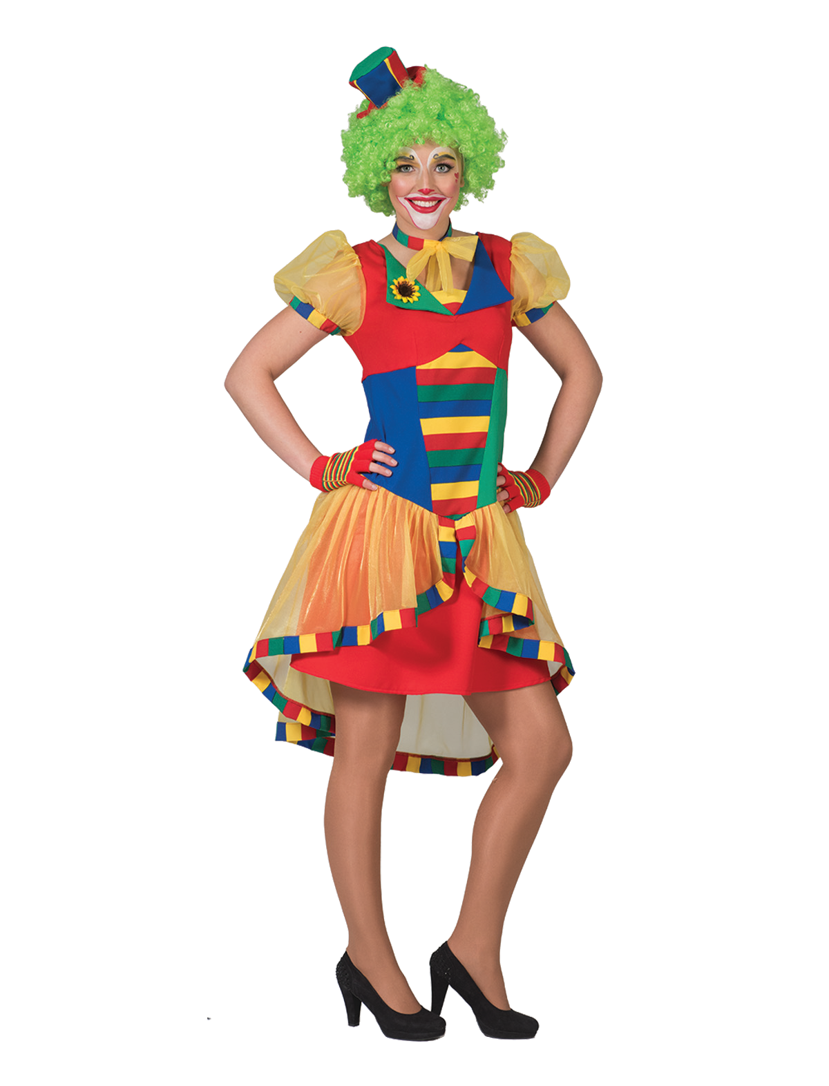 1205066_Karneval_Kostueme_Fasching_Clowns_Clown_Kleid_Dame ...