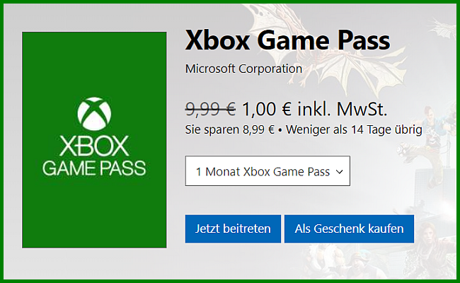 Xbox Game Pass | Seite 11 - consolewars Foren